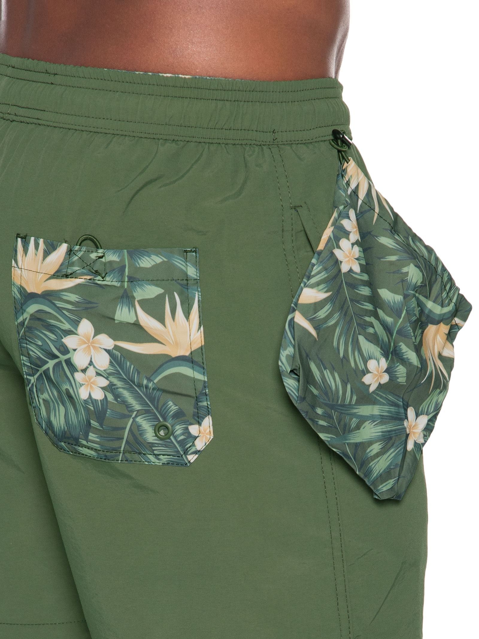 Short Masculino Beachwear Verde Basiq Men