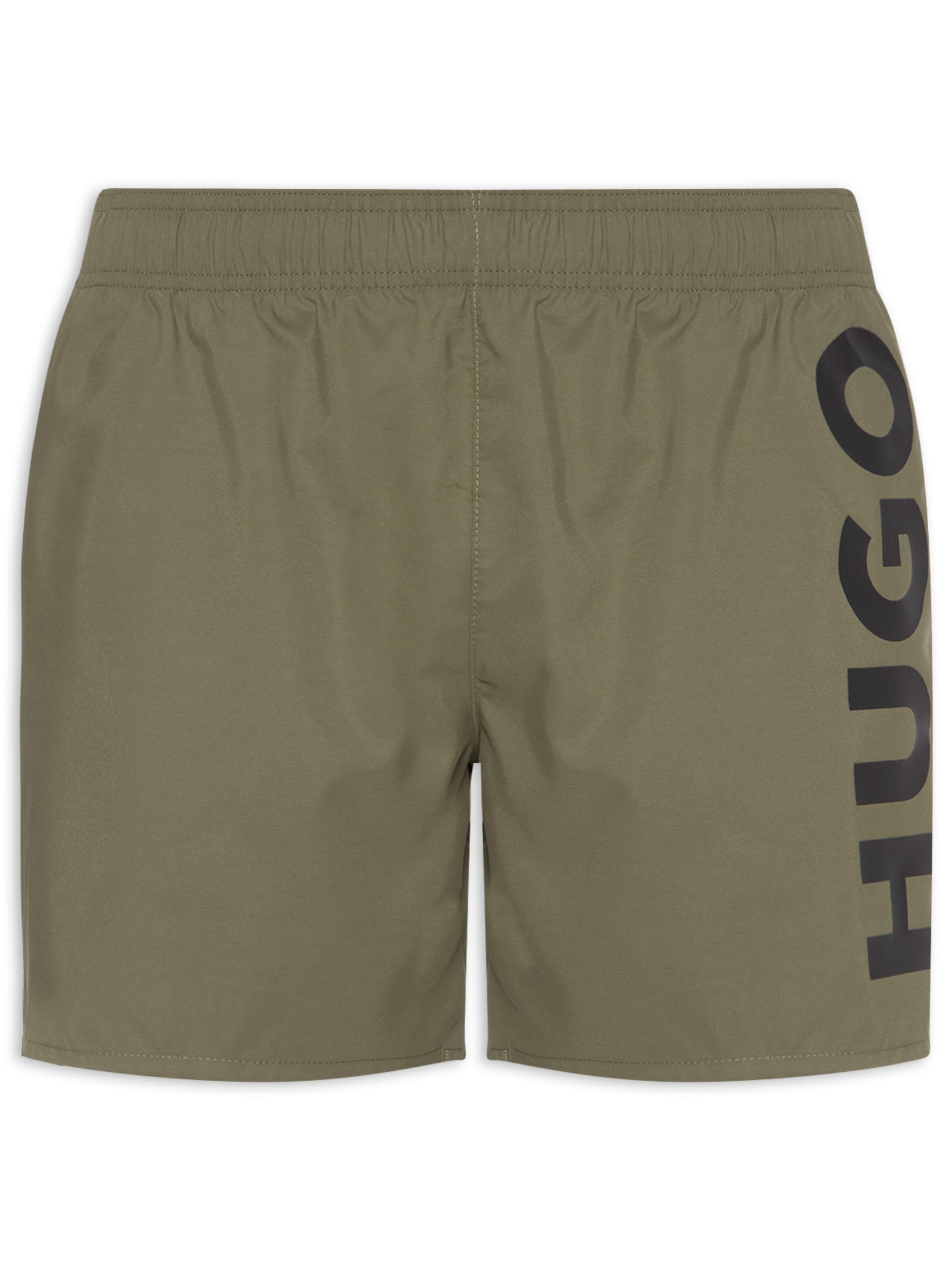 Short Masculino Beachwear Vertical Logo Abas Verde Hugo