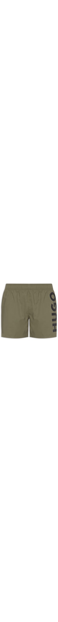 Short Masculino Beachwear Vertical Logo Abas - Verde