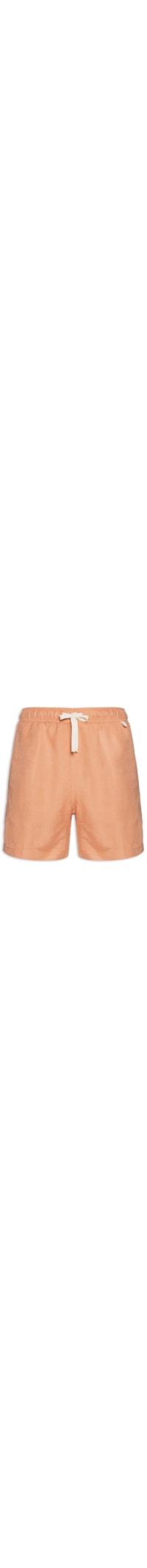 Short Masculino Blend Linen - Laranja