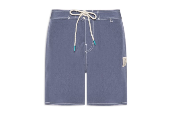 Short Masculino Board Liso Beachwear - Azul