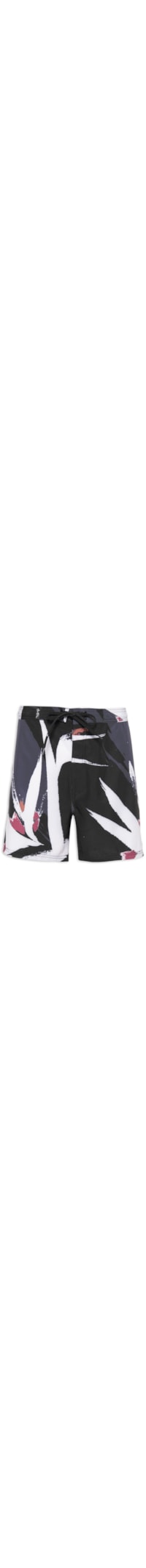 Short Masculino Boardshort Paradise Brush - Preto