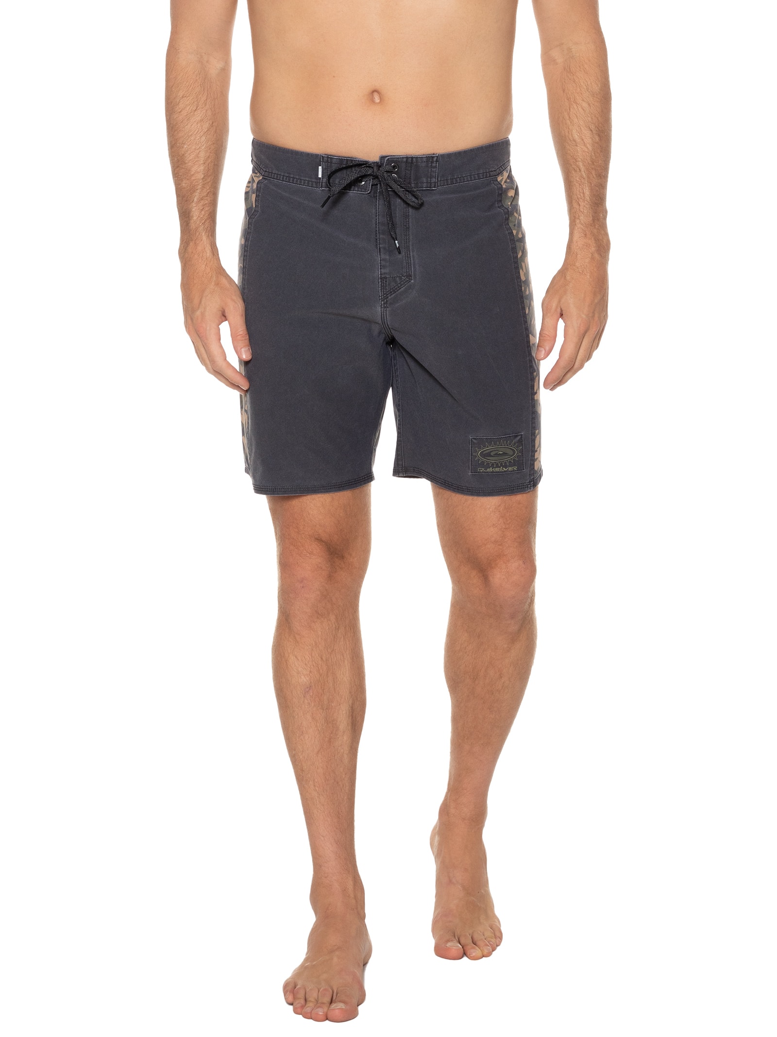 Quiksilver - Short Masculino Boardshort Surfsilk Arch 18 - Preto