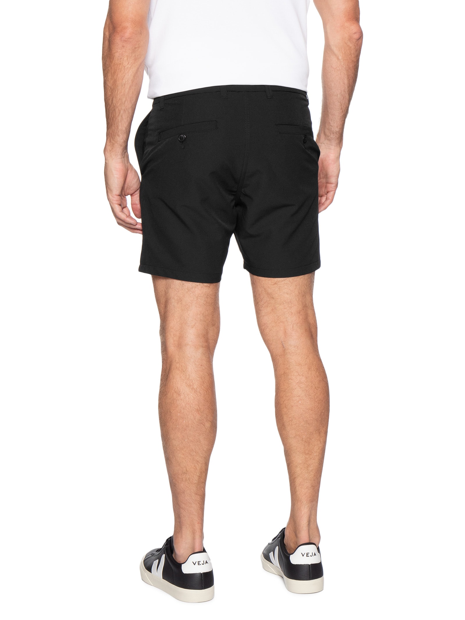 Short Masculino Bolso Faca Preto '2 Essential