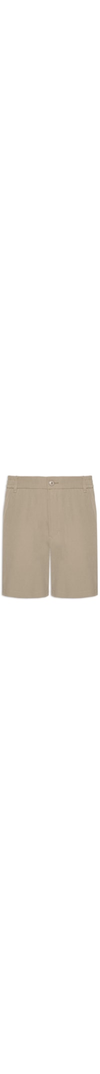 Short Masculino Casual com Cós Elástico - Bege