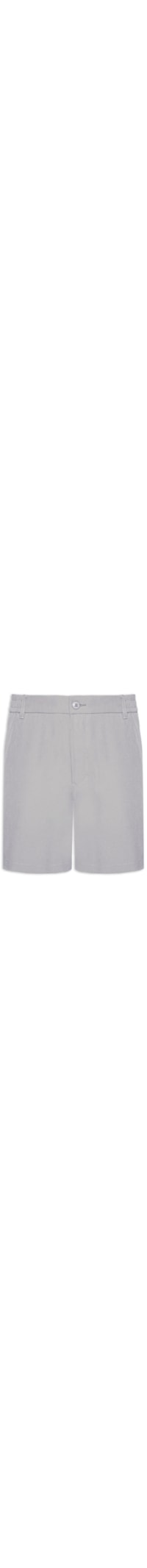 Short Masculino Casual com Cós Elástico - Cinza