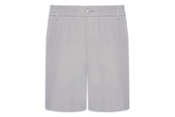 Short Masculino Casual com Cós Elástico - Cinza