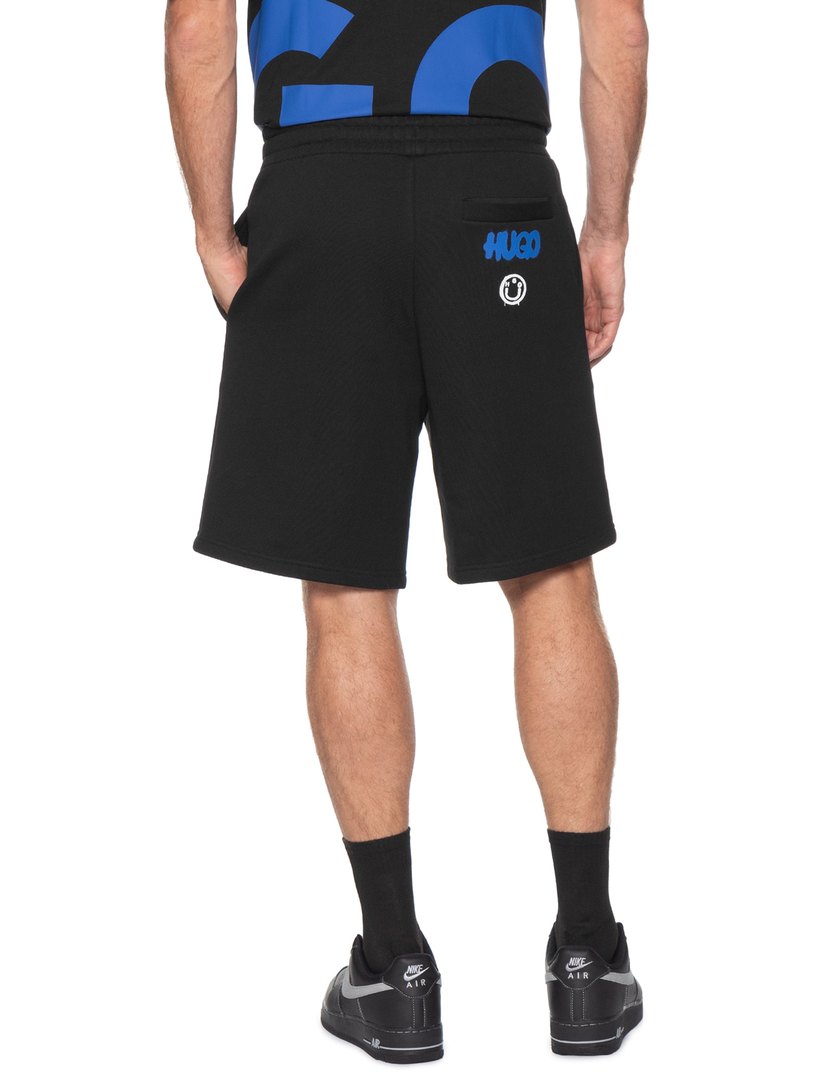 Short Masculino Casual Nimaysho Preto Hugo