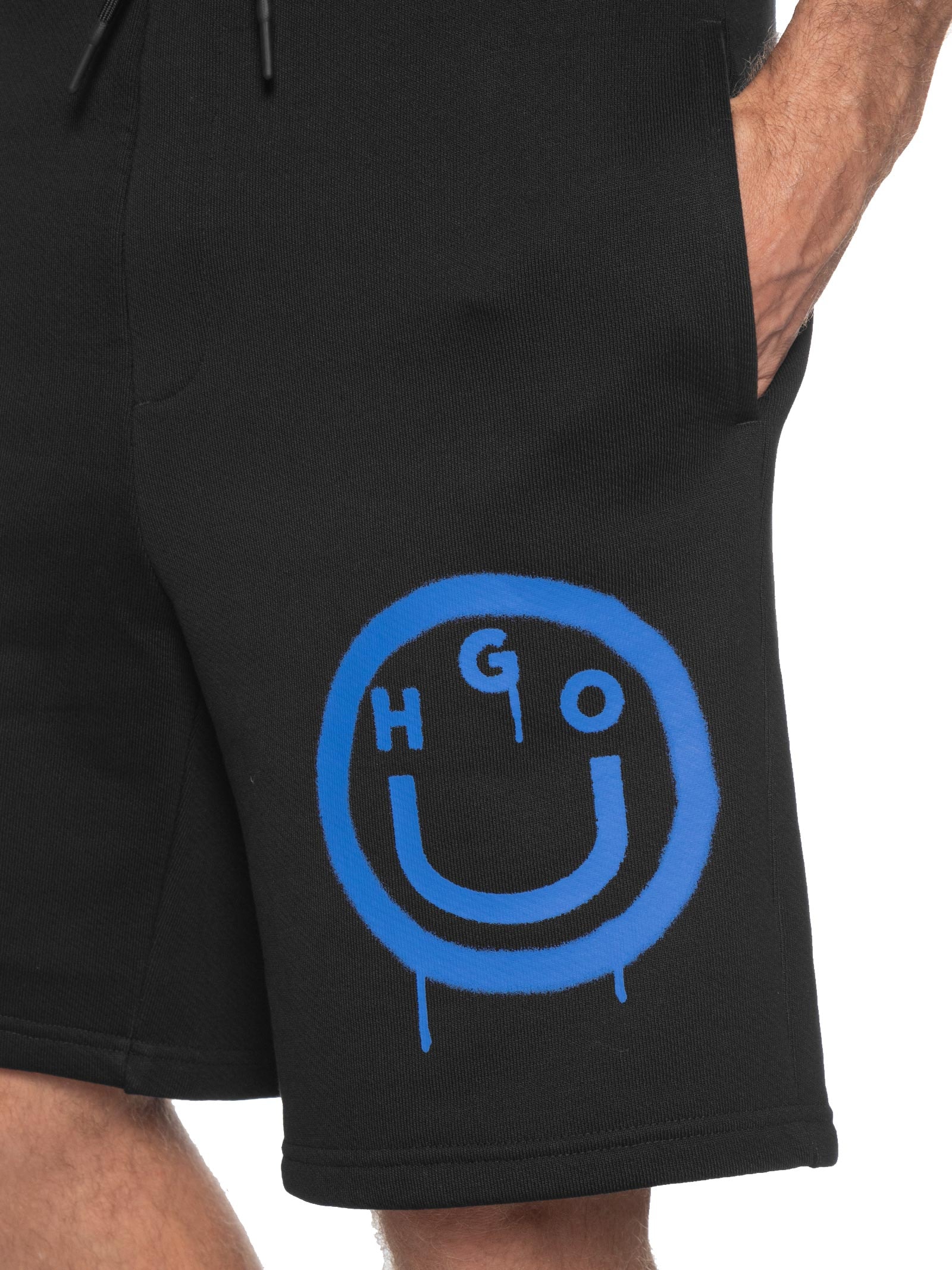 Short Masculino Casual Nimaysho Preto Hugo