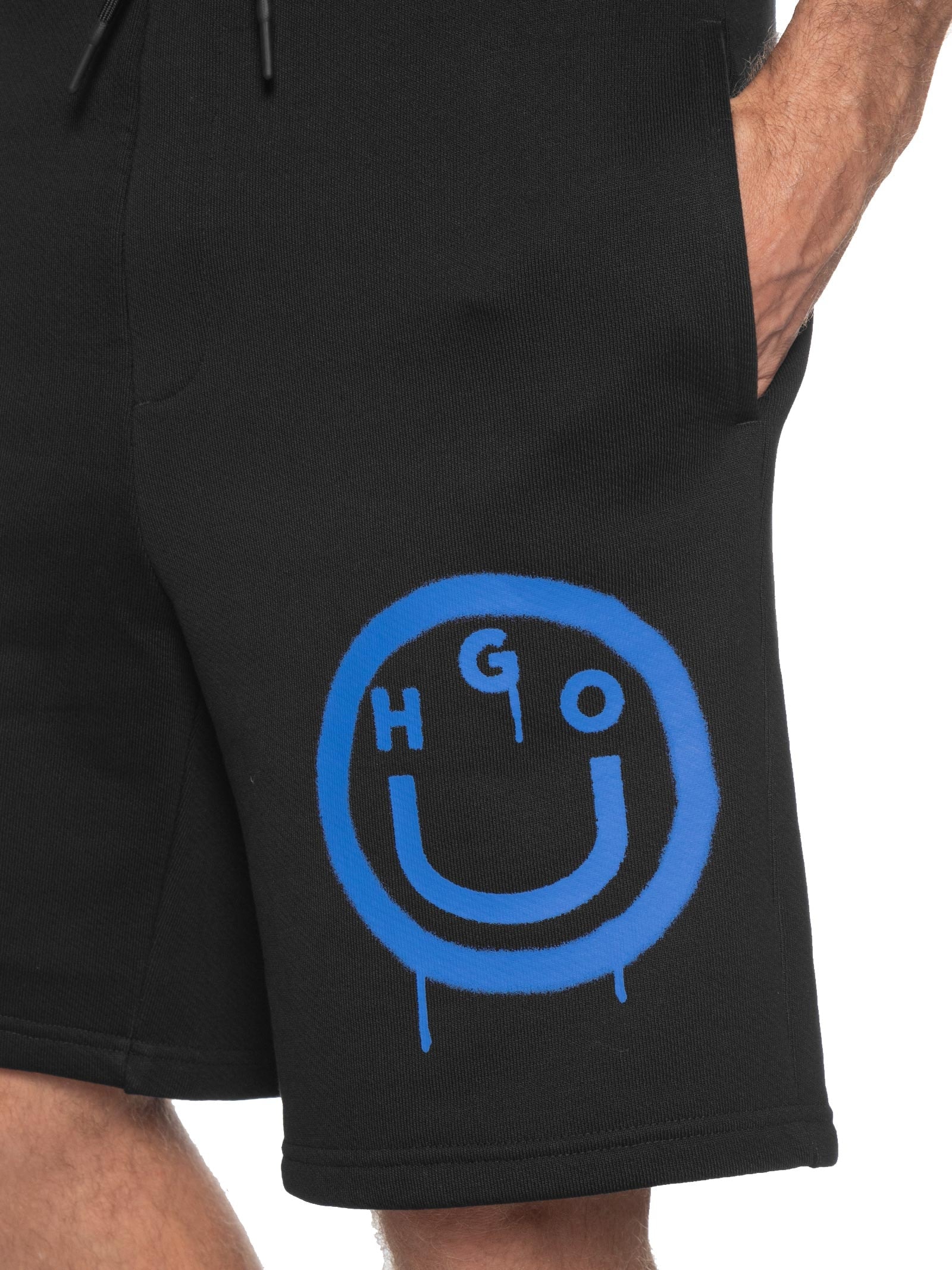 Short Masculino Casual Nimaysho Preto Hugo