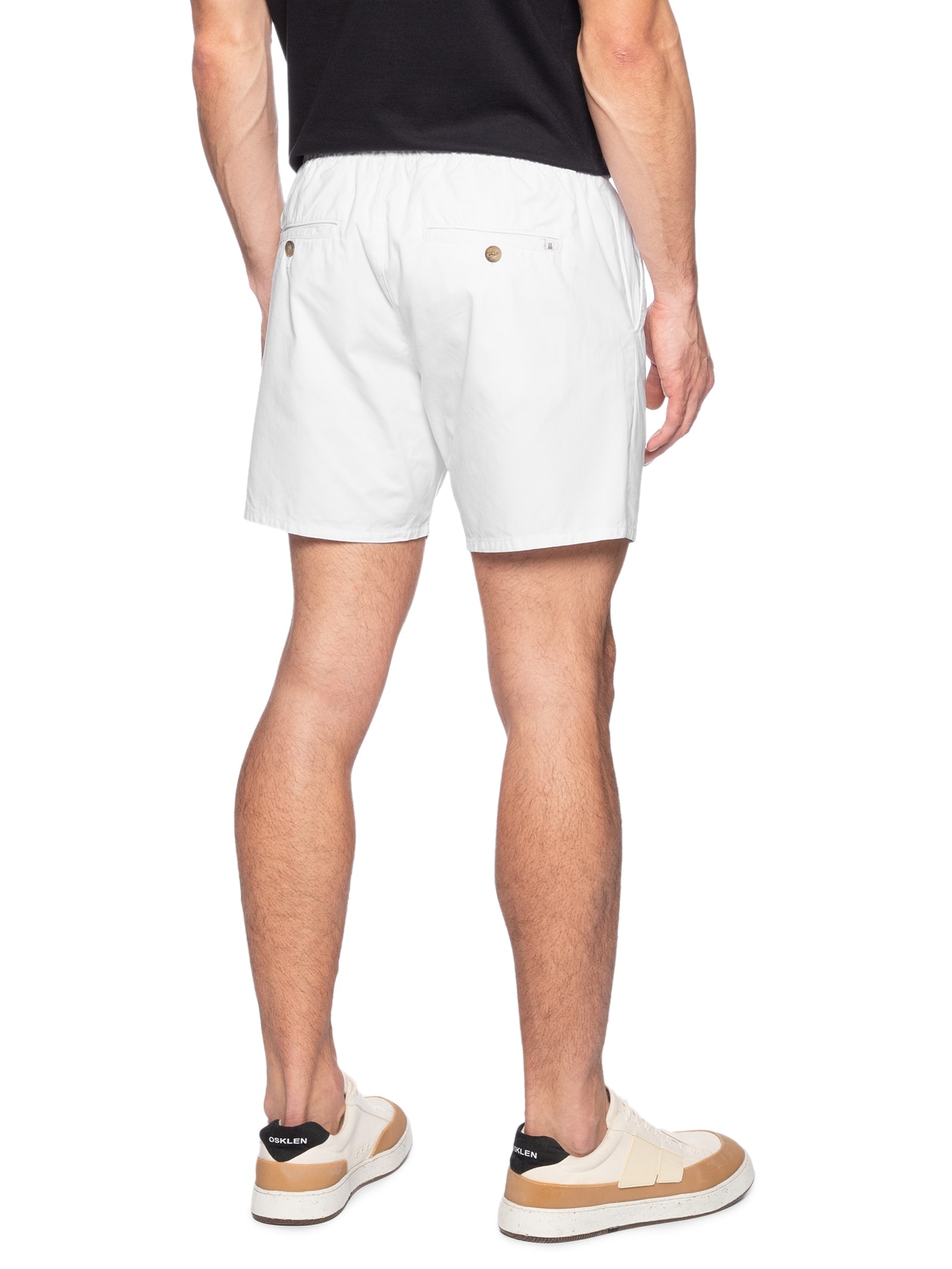 Short Masculino Casual Pier Branco Foxton