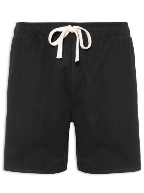 Short Masculino Casual Pier – Preto