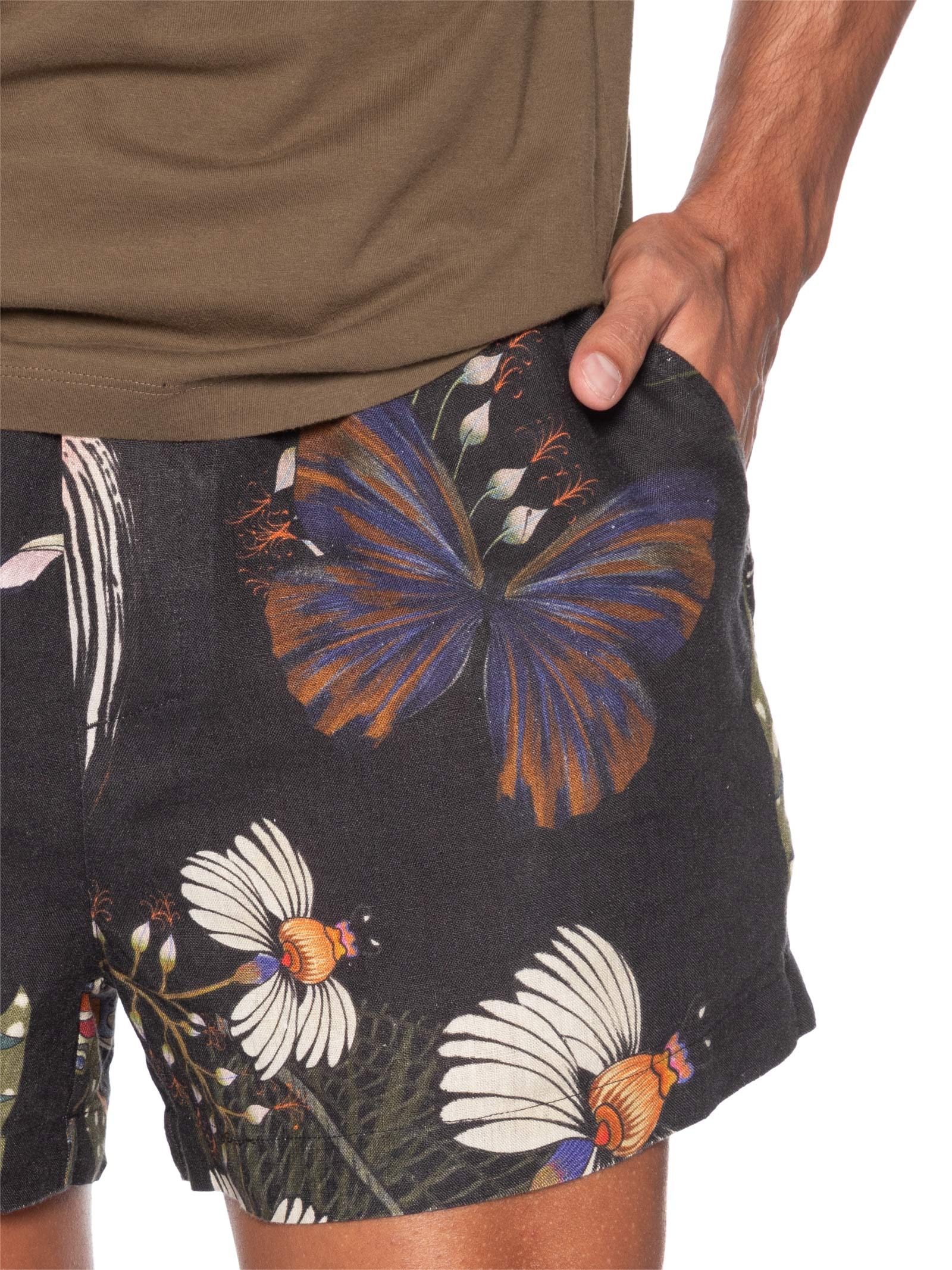 Short Masculino Casual PJ Botanique – Verde Osklen