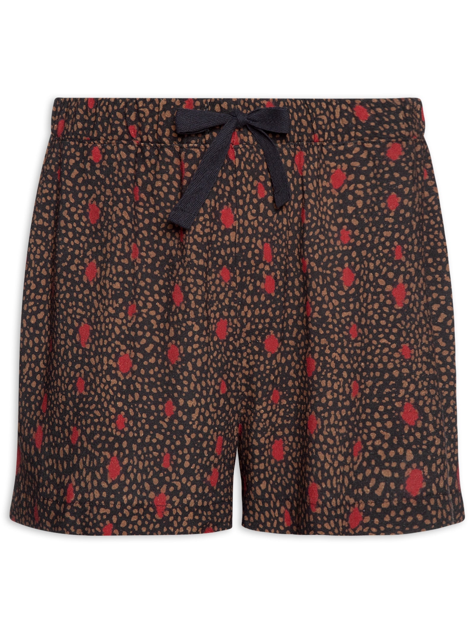 Short Masculino Casual PJ Bug Dots Preto Osklen