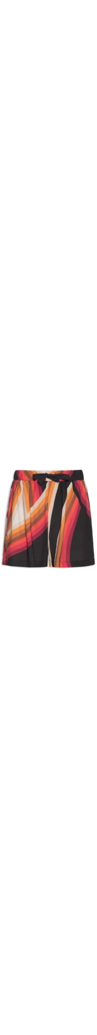 Short Masculino Casual Pj Waves - Preto