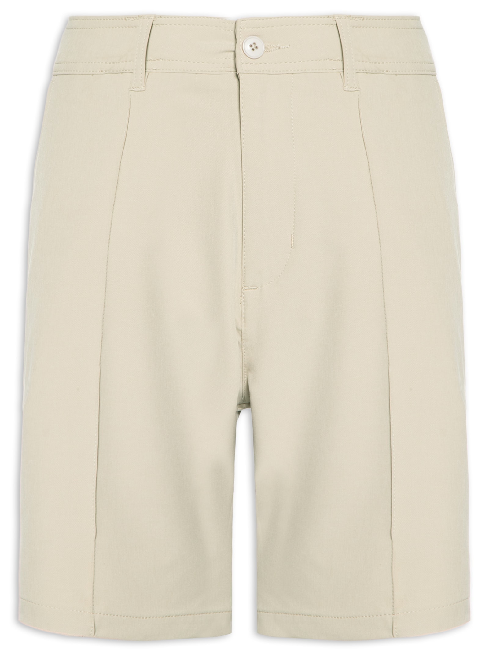 Short Masculino Casual Ponto Roma Off White '2 Essential