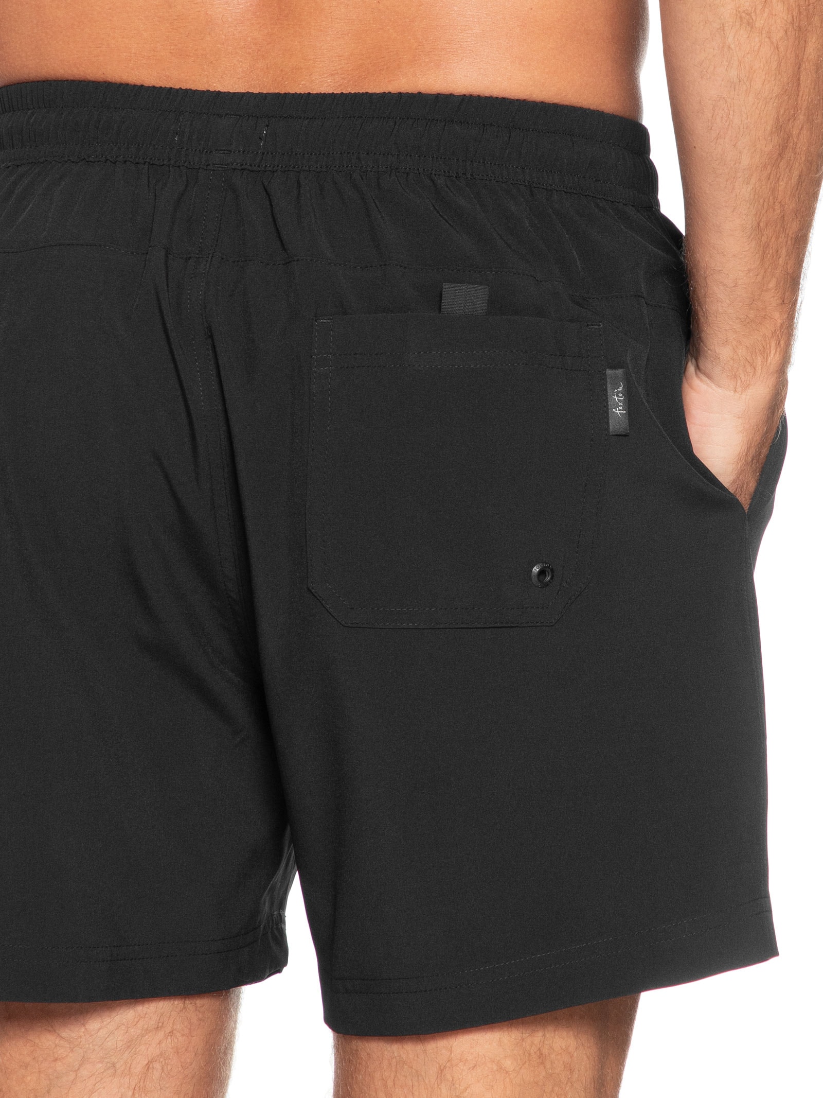 Short Masculino Casual  Preto Foxton