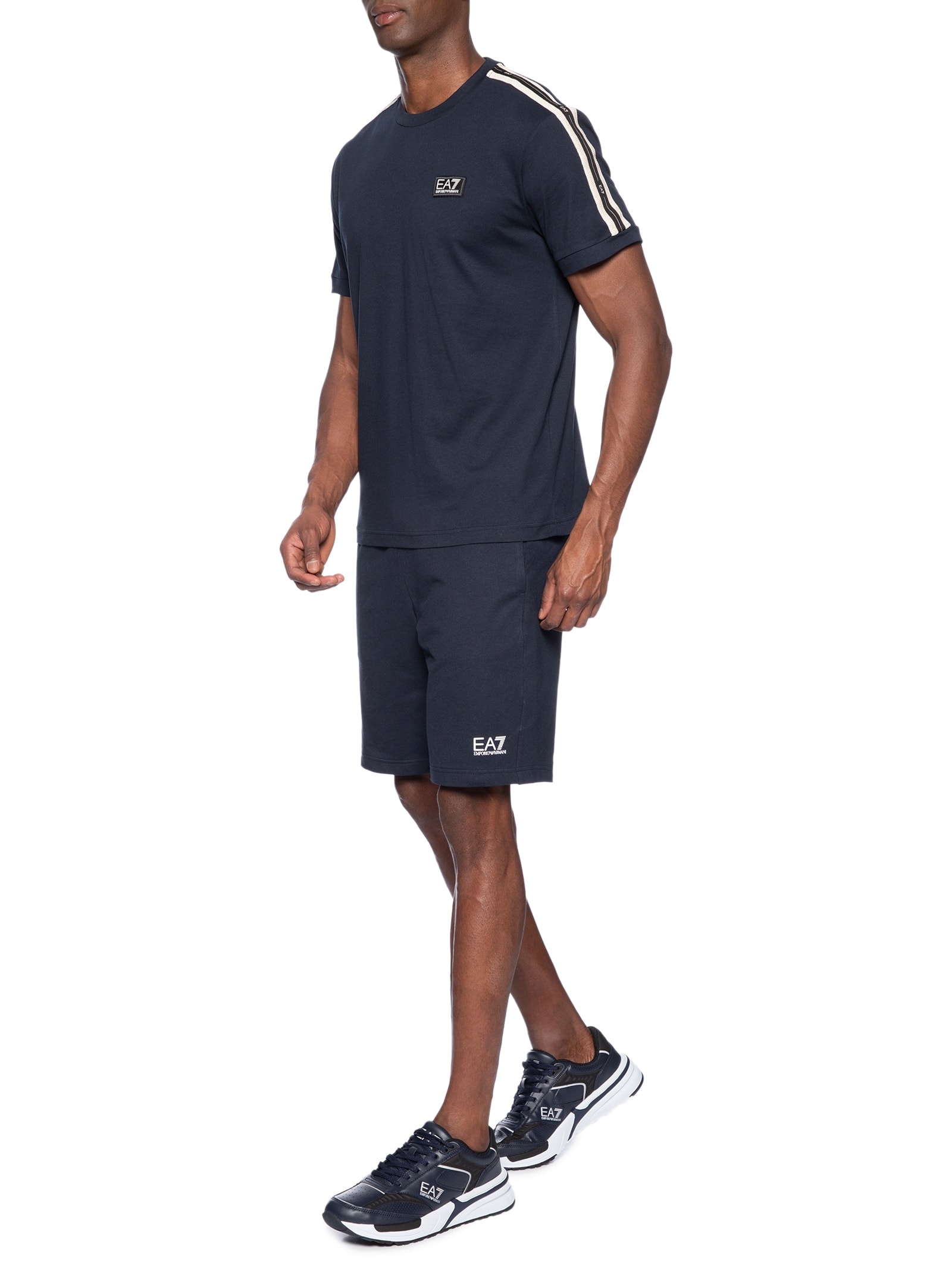 Short Masculino Casual Train Core Azul Ea7 Emporio Armani