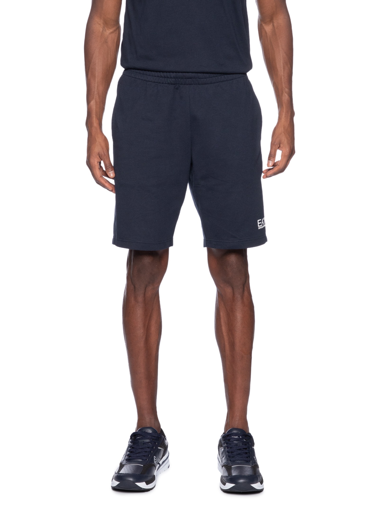 Short Masculino Casual Train Core Azul Ea7 Emporio Armani