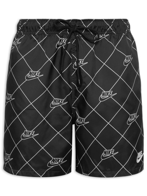 Short Masculino Club Flow Reissue – Preto