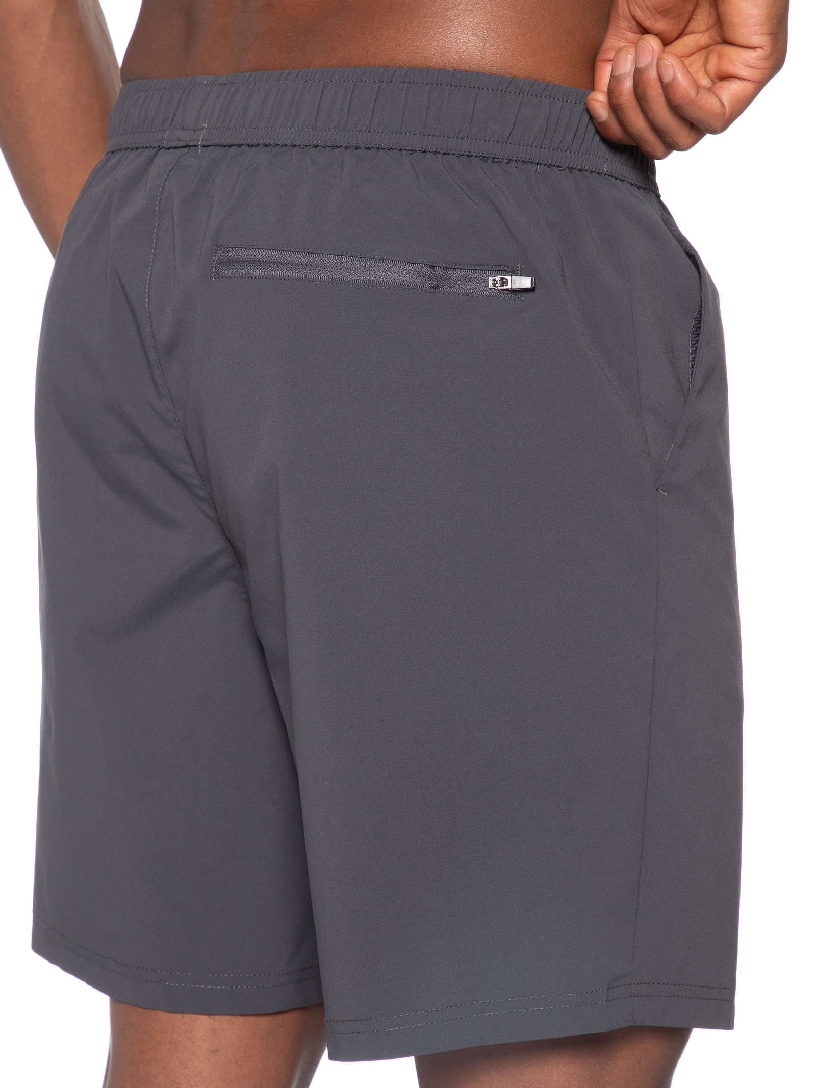 Short Masculino Color Beachwear Cinza Basiq Men