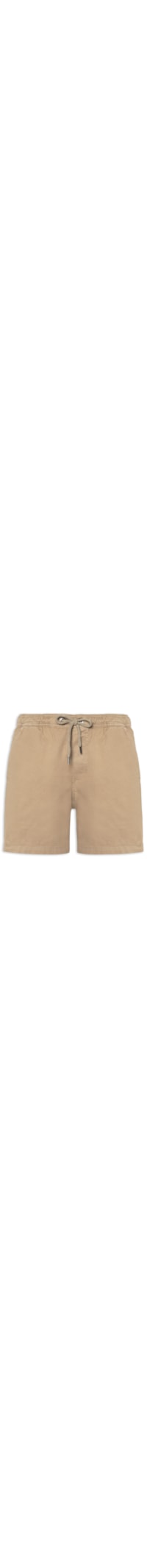 Short Masculino Com Elástico Estonado - Bege