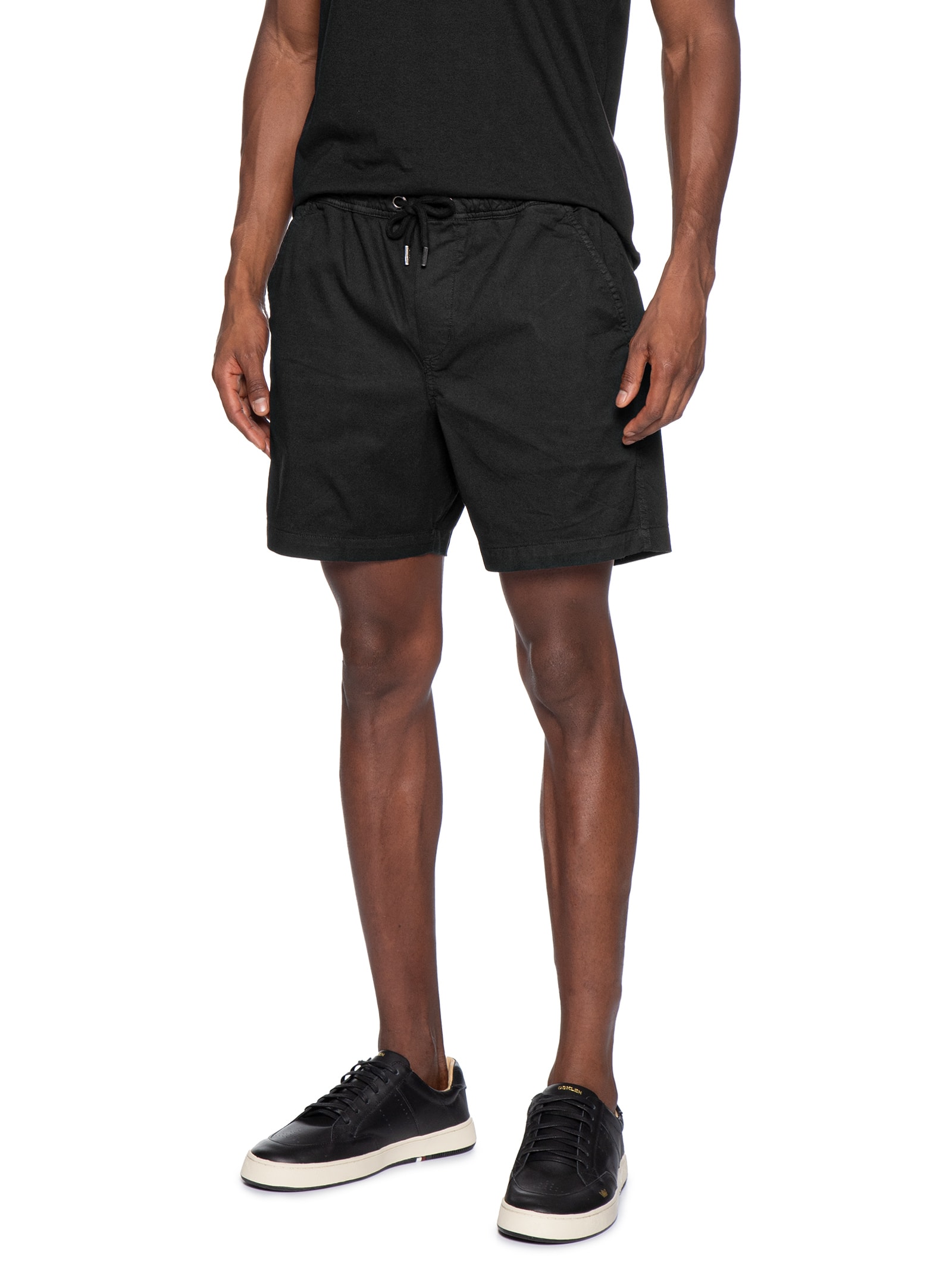 Short Masculino Com Elástico Estonado Preto Reserva