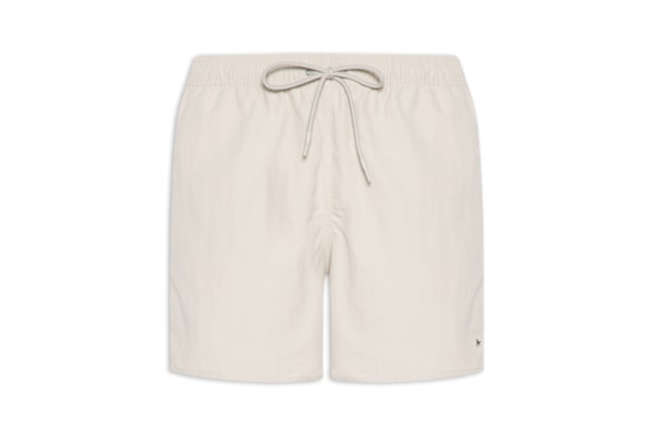 Short Masculino Com Elástico Mescla Color - Bege