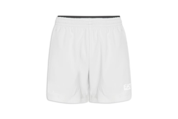 Short Masculino com Logo - Cinza