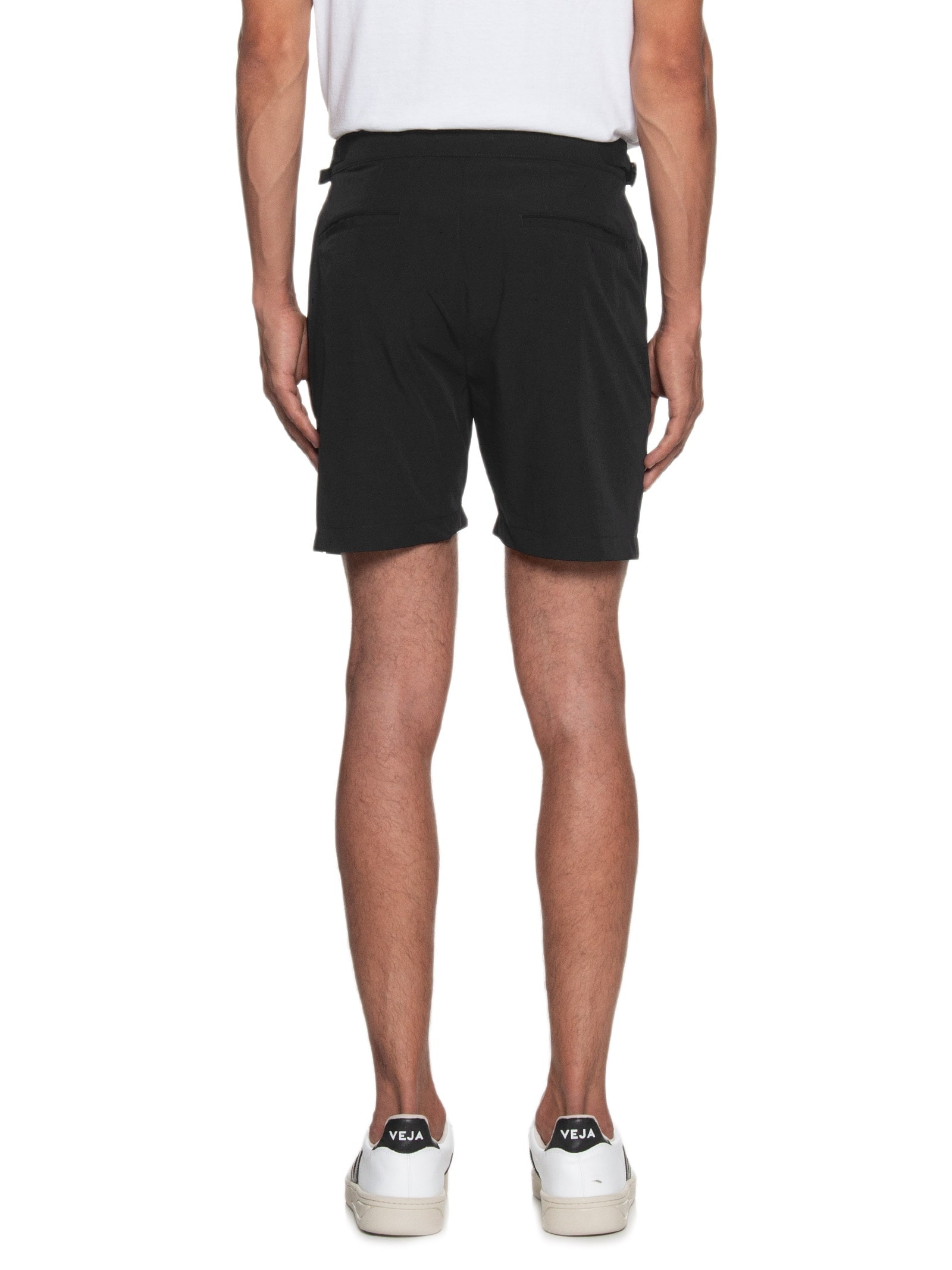Short Masculino Comfort Com Fivela Preto '2 Essential