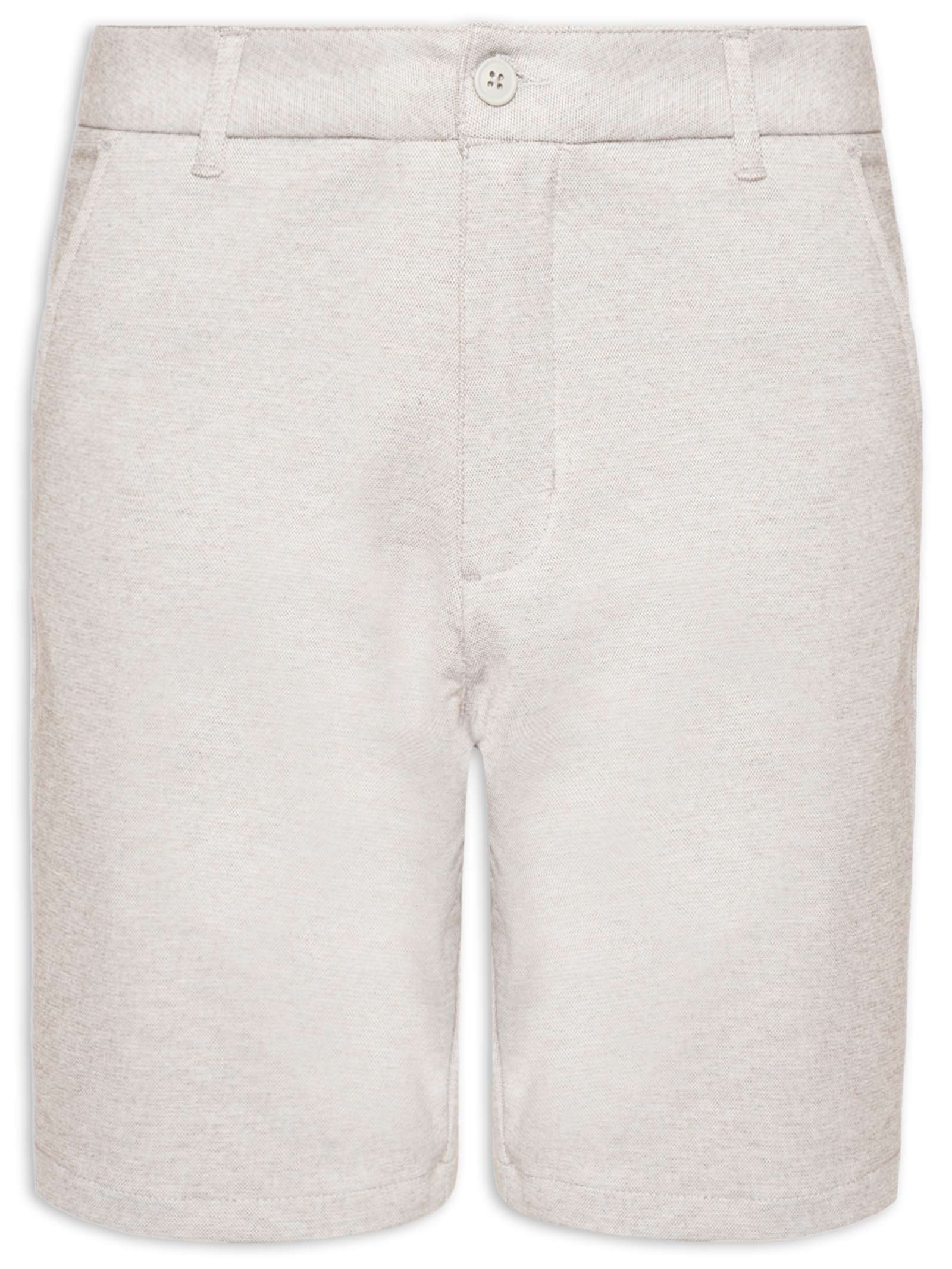 Short Masculino Comfy com Bolso Bege '2 Essential