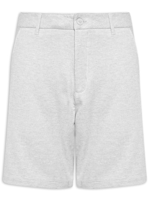 Short Masculino Comfy com Bolso - Cinza