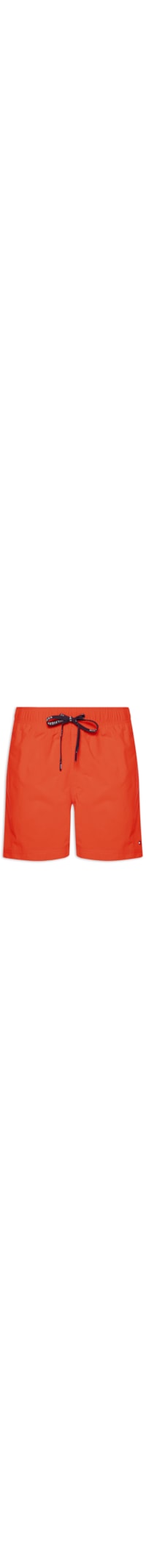 Short Masculino Core Solid Medium Drawstring - Laranja
