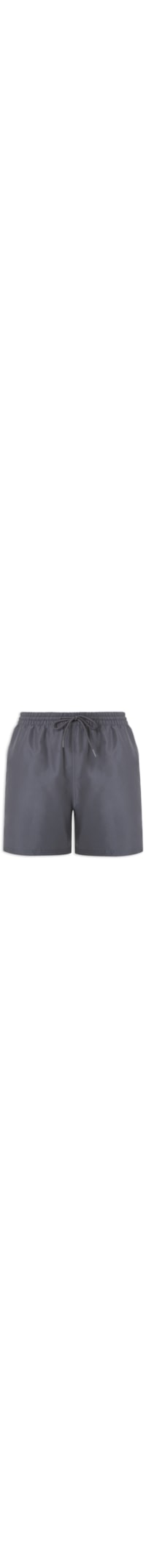 Short Masculino De Praia Básico - Cinza