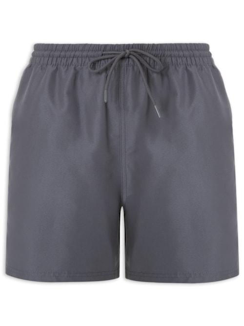 Short Masculino De Praia Básico – Cinza