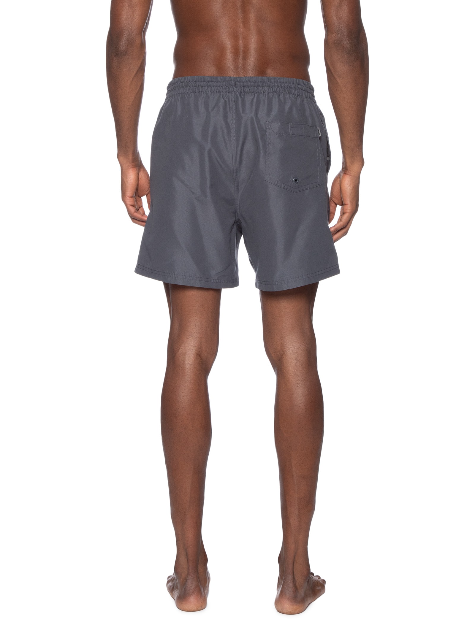 Short Masculino De Praia Básico Cinza Hering