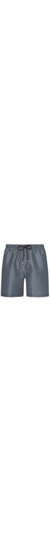 Short Masculino De Praia Básico Estampado - Verde