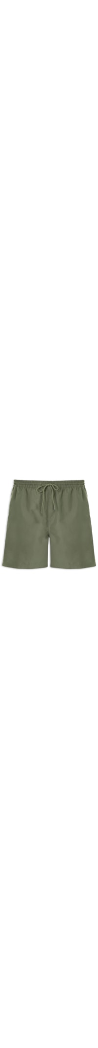Short Masculino De Praia Básico - Verde