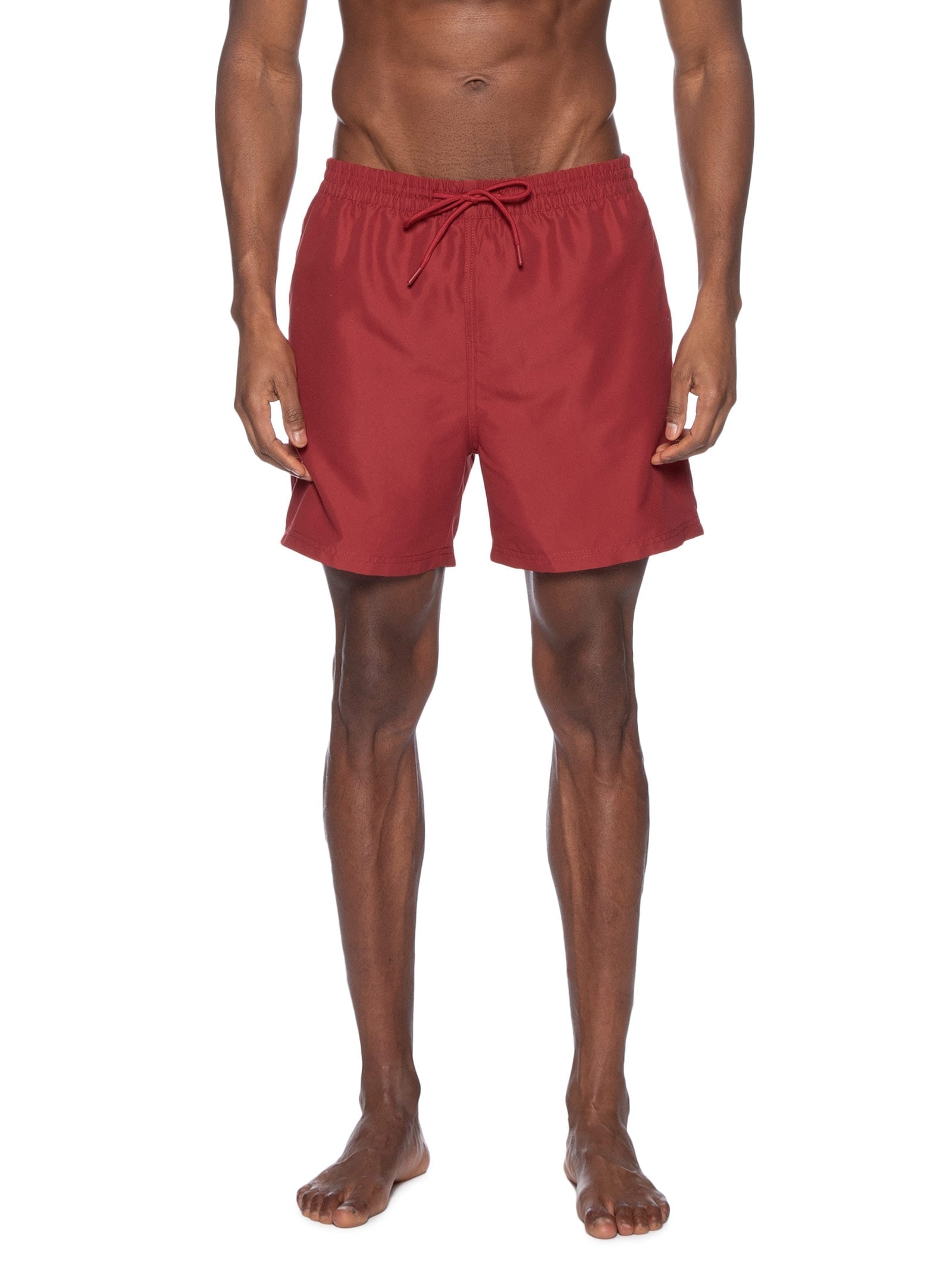 Short Masculino De Praia Básico Vermelho Hering