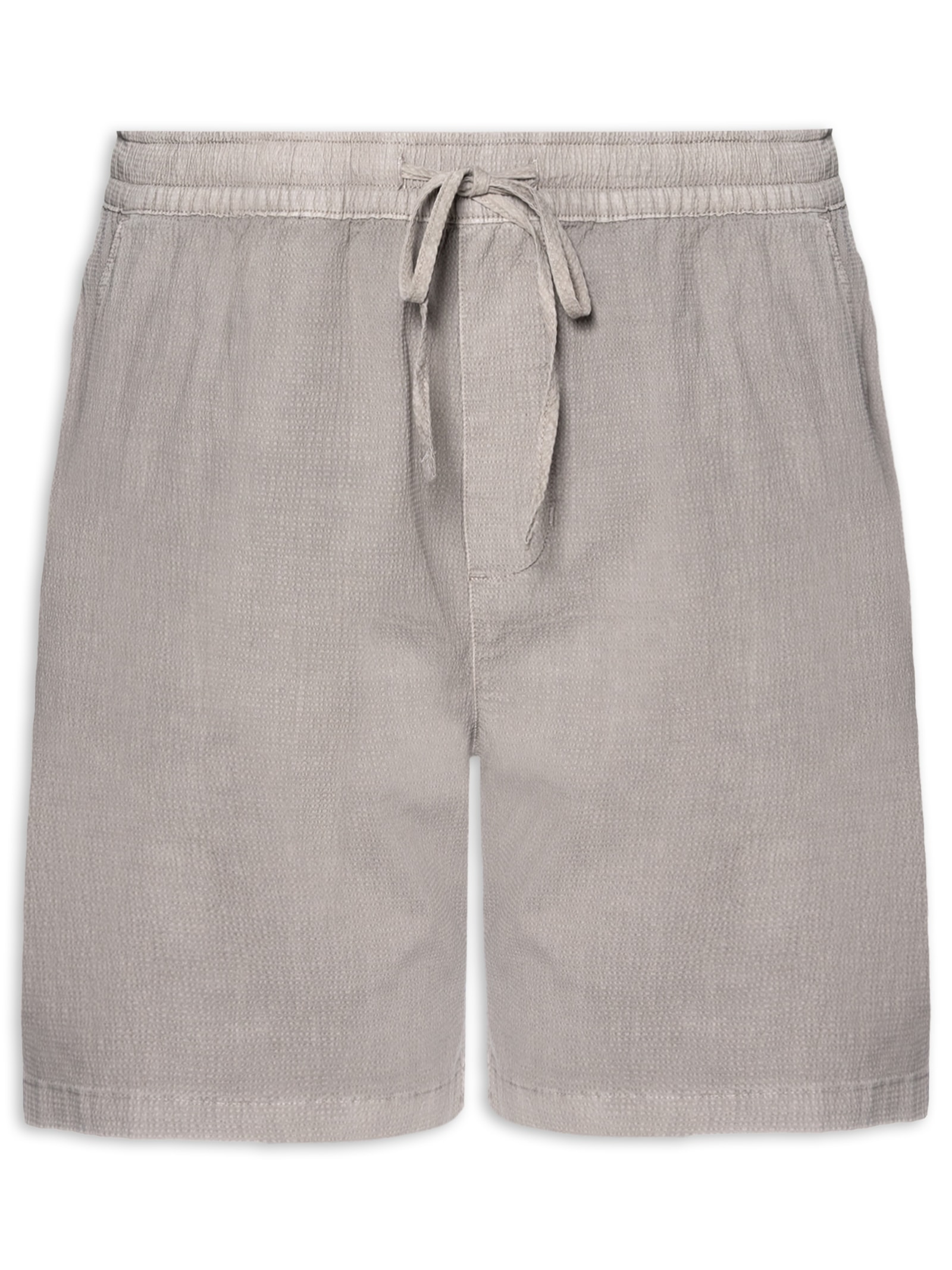 Short Masculino De Praia Comfort Ruga Cinza Austral