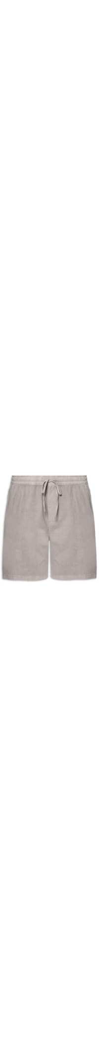 Short Masculino De Praia Comfort Ruga - Cinza