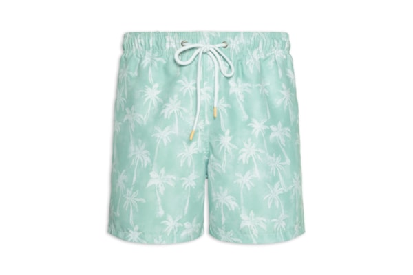 Short Masculino De Praia Coqueiros - Verde
