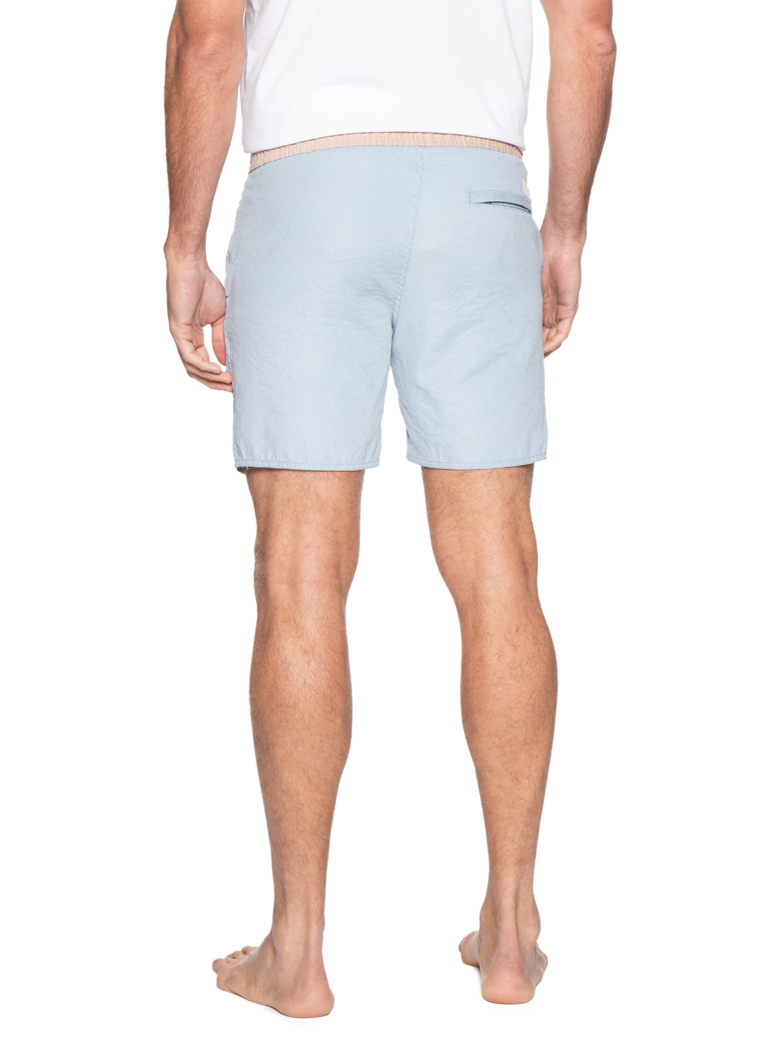 Short Masculino De Praia Leblon Azul Pineapple