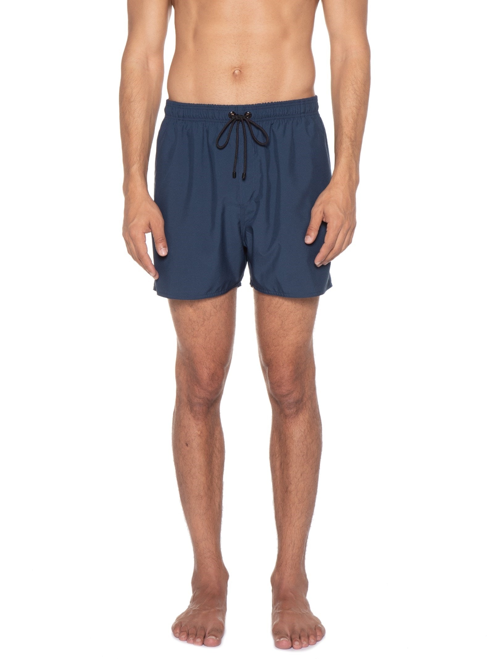 Short Masculino De Praia Liso Básico Azul Reserva
