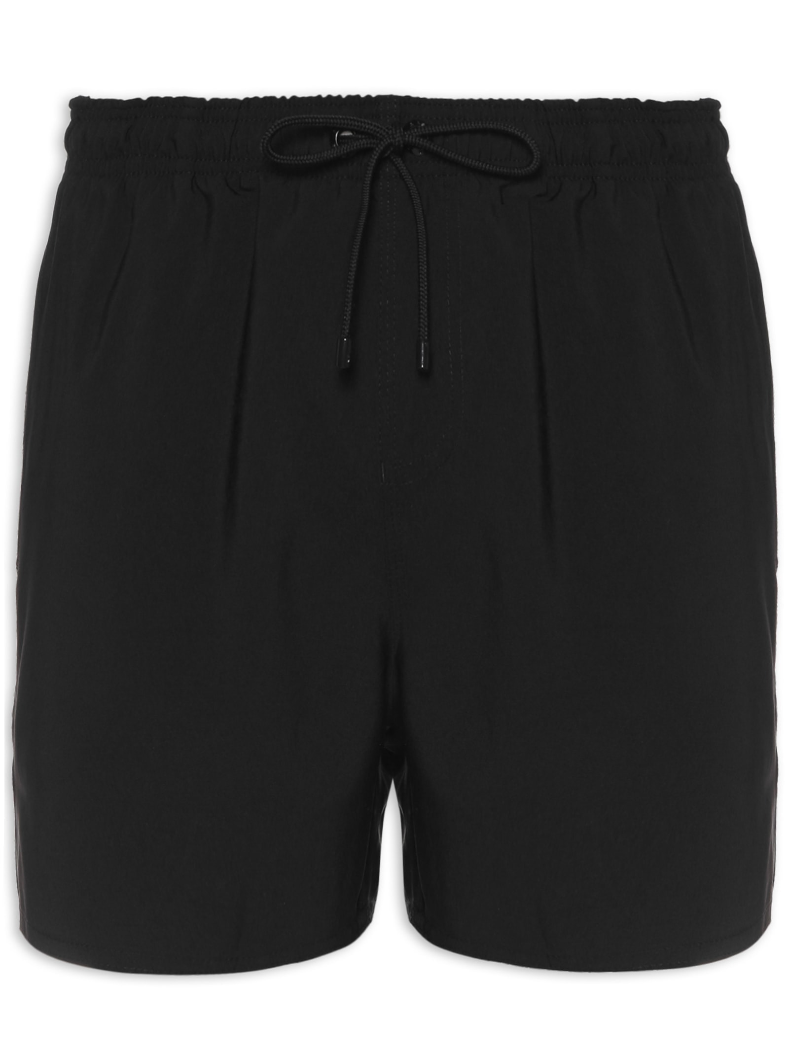 Short Masculino De Praia Liso Básico Preto Reserva