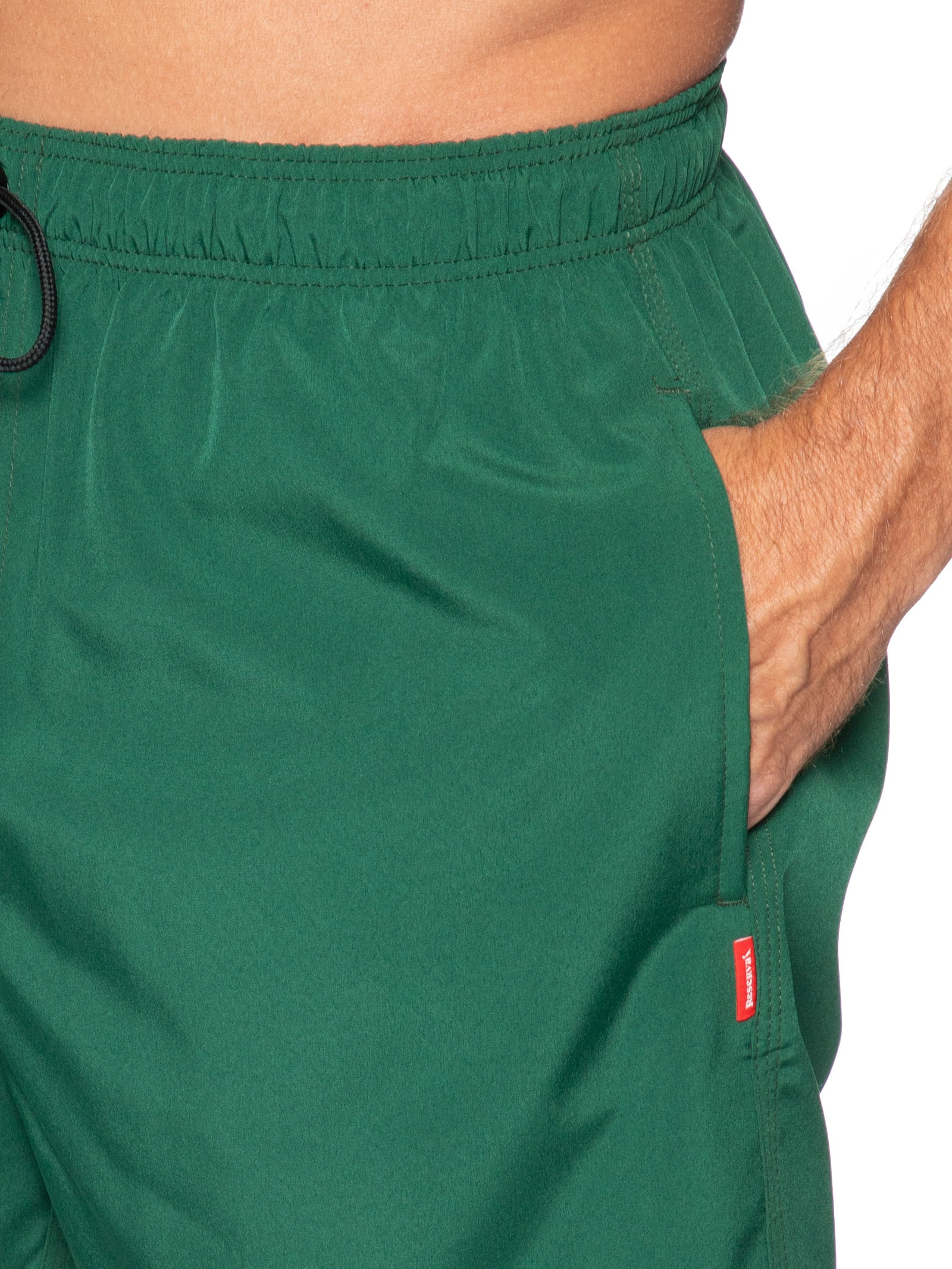 Short Masculino De Praia Liso Básico Verde Reserva