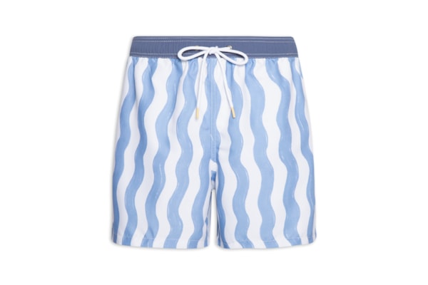 Short Masculino De Praia Waves - Azul