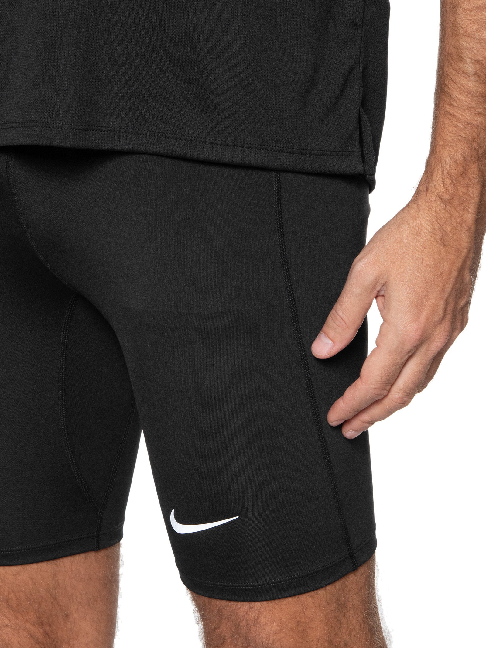 Nike - Short Masculino Df Fast Bf Half Tight - Preto