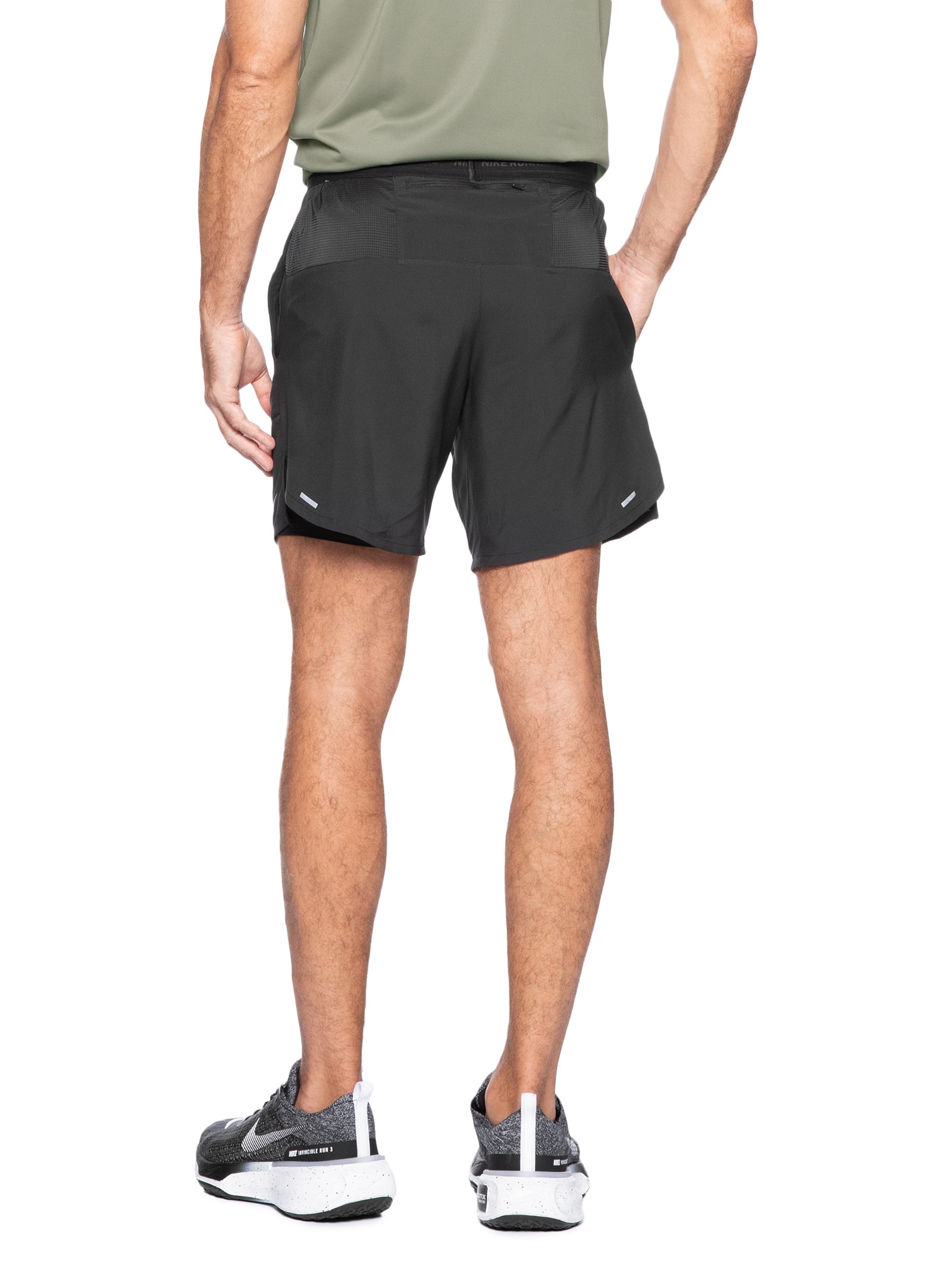 Nike - Short Masculino Df Stride 2IN1 7IN - Preto