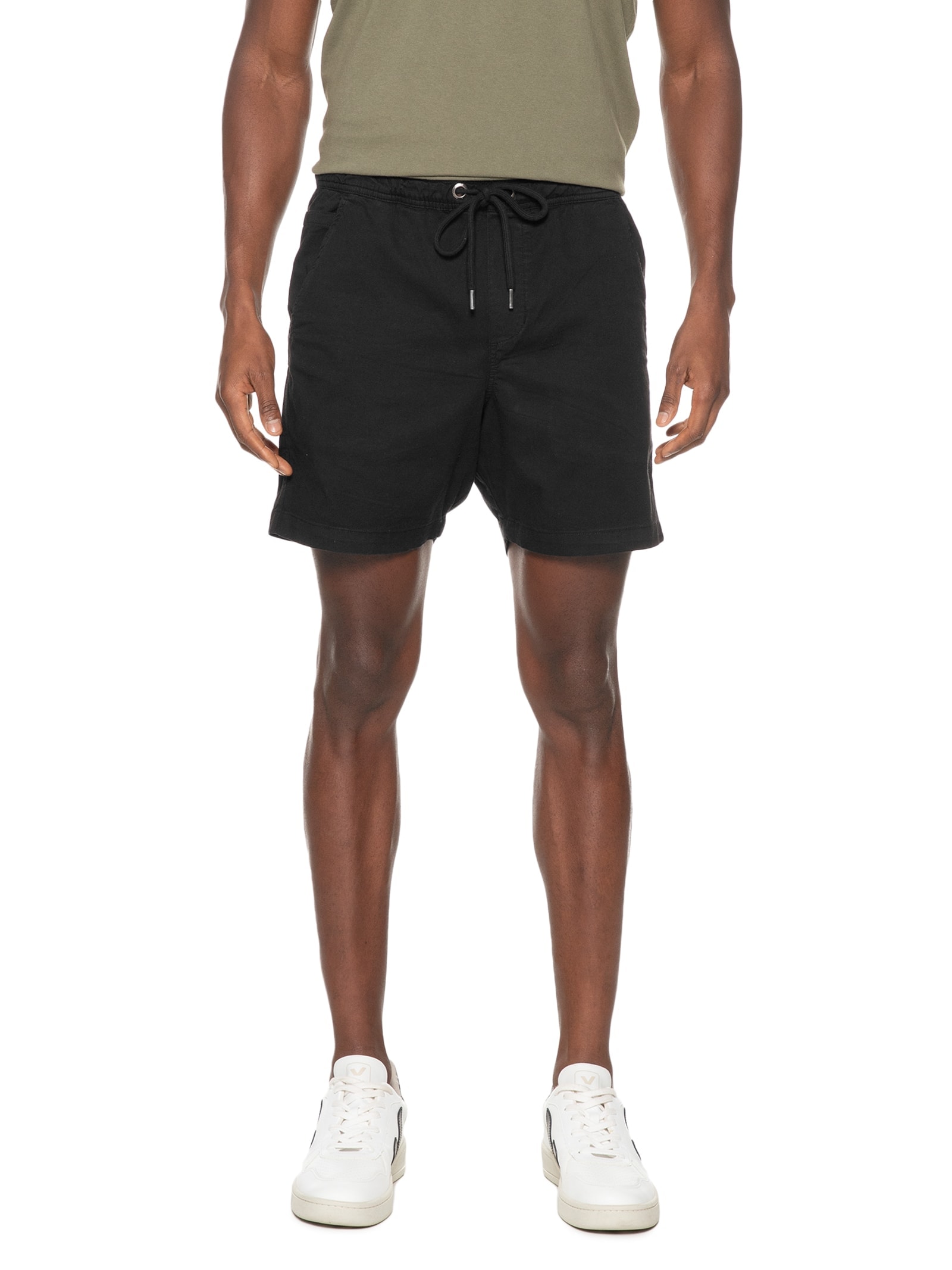 Short Masculino Elástico Red Bird Preto Reserva